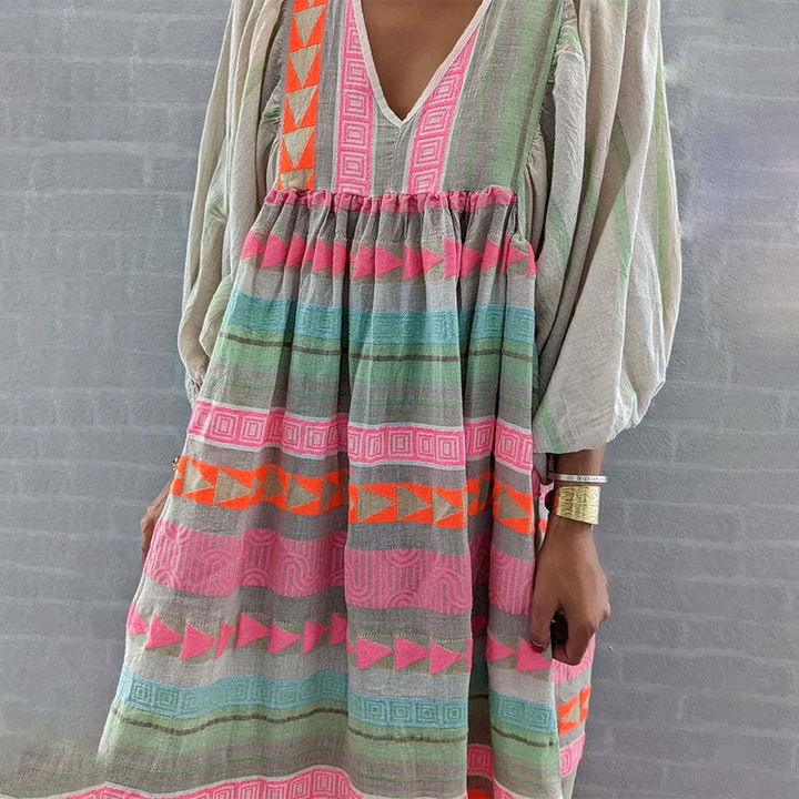 Sabrina - Vestido Bohemio Cómodo