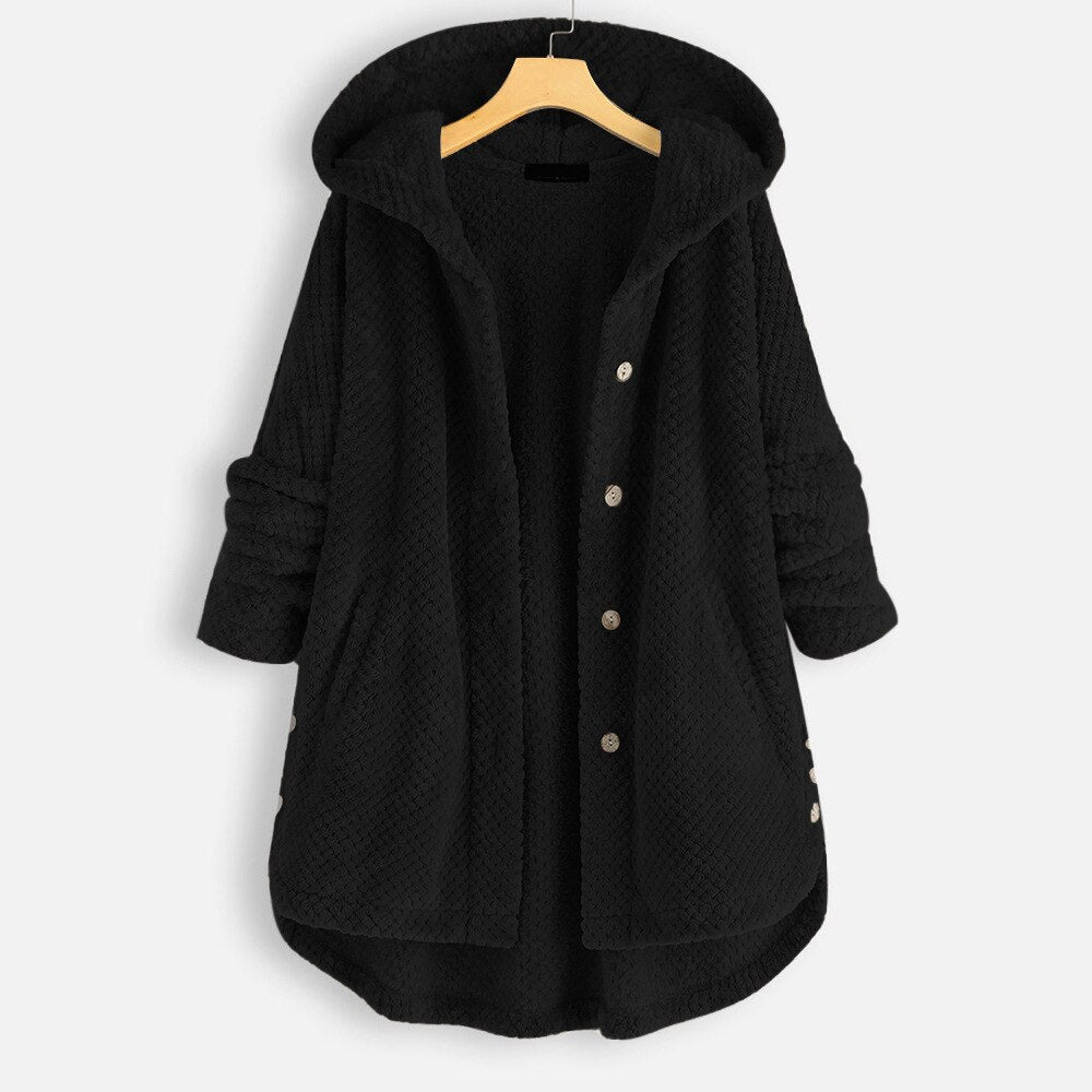 DELANEY - CHAQUETA OVERSIZED CON CAPUCHA