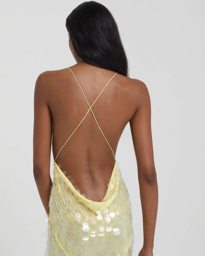AYUMI - VESTIDO CHOKER PETAL KISS