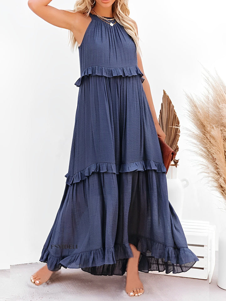 DALEYZA - VESTIDO DE VERANO BOHEMIO PARA TALLAS GRANDES