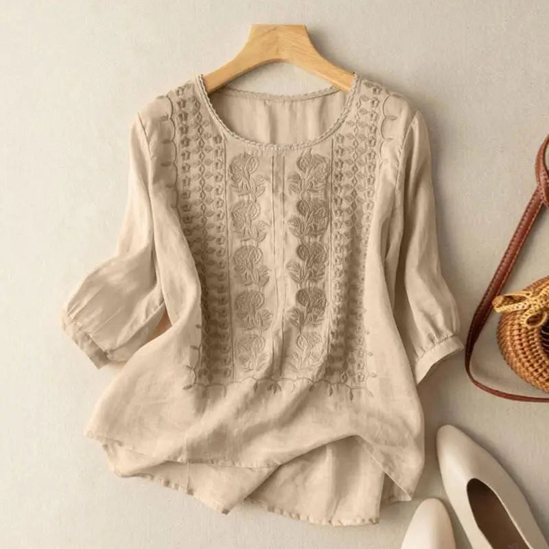 RIVA - BLUSA BORDADA BOHO