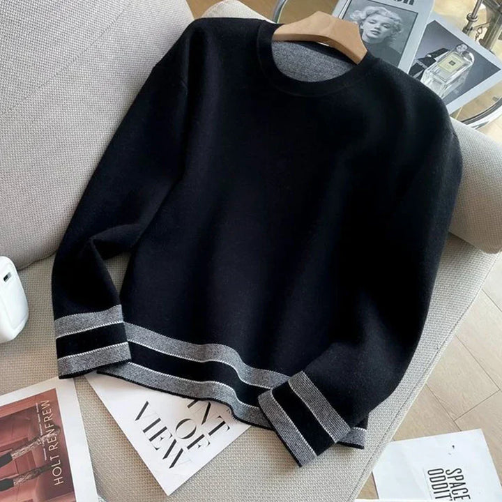 Aubrey™ - Conjunto de Chándal Casual Cómodo y Holgado de Manga Larga con Rayas