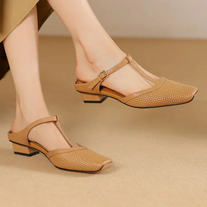 ANN - SANDALIAS DE CUERO RENA