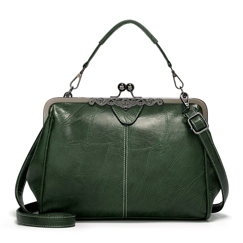 THERESA - BOLSA DE CUERO PREMIUM ARTESANAL
