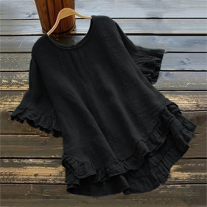 VIVITA - BLUSA DE LINO ELEGANTE