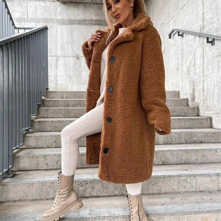 CARALINE - ABRIGO DE FORRO POLAR FROST