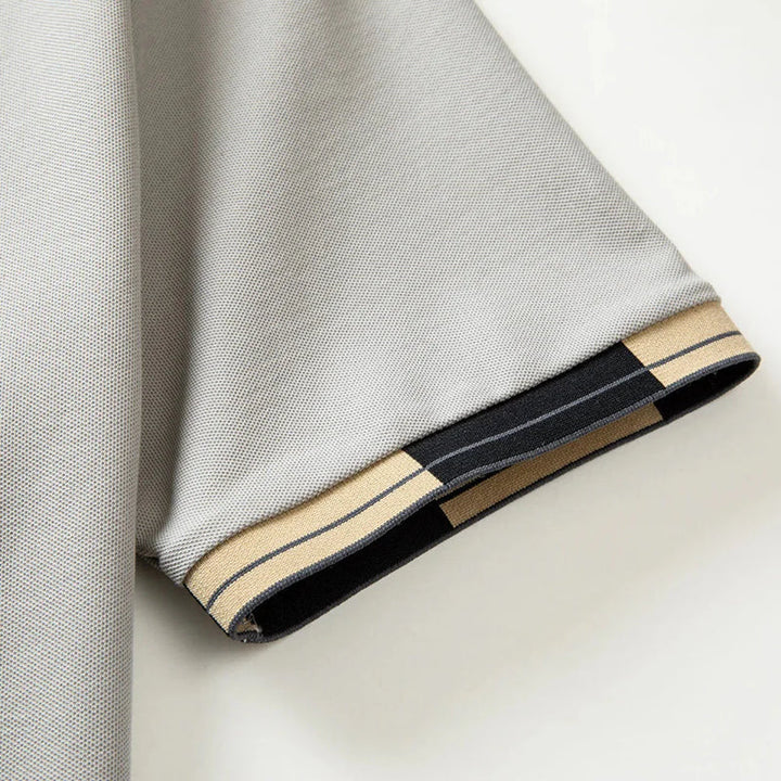 VALDEMOR - CAMISA POLO CLÁSICA CON BORDES EN CONTRASTE