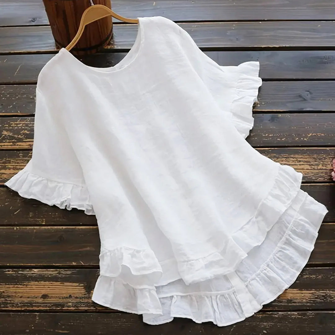 VIVITA - BLUSA DE LINO ELEGANTE