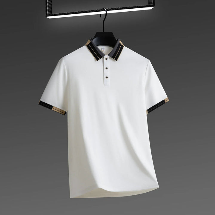 VALDEMOR - CAMISA POLO CLÁSICA CON BORDES EN CONTRASTE