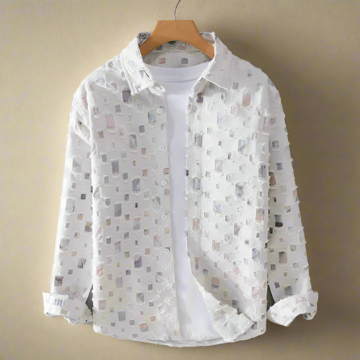 TAMMY - CAMISA CON ESTAMPADO SOFISTICADO
