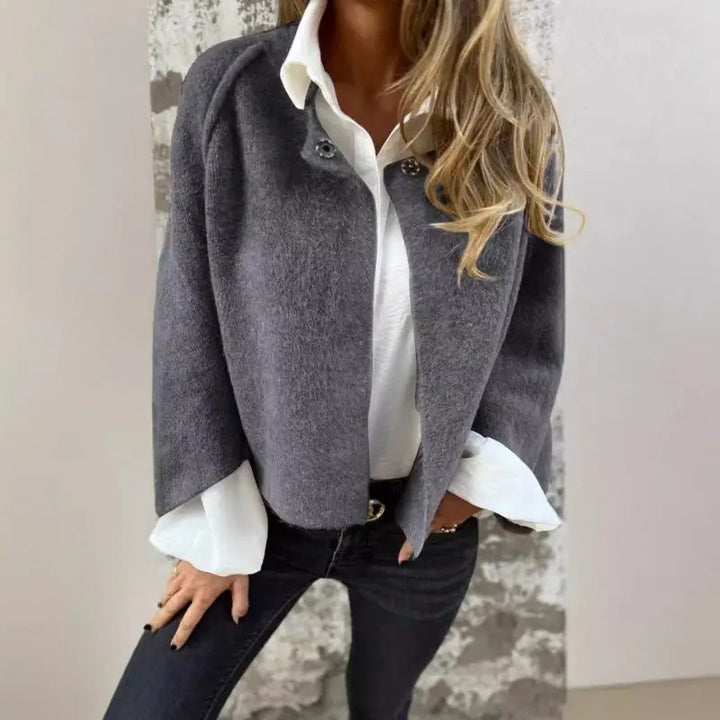 ANNABELLE - CARDIGAN CLÁSICO DE LANA MANGA LARGA