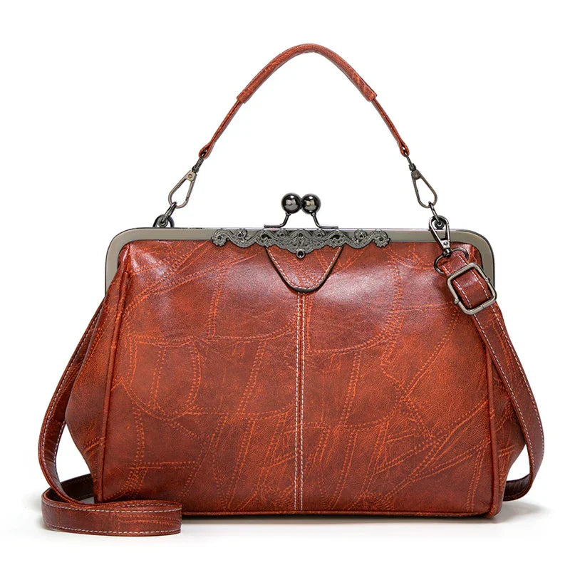 THERESA - BOLSA DE CUERO PREMIUM ARTESANAL