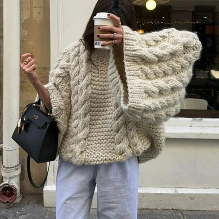NORAH - SUÉTER OVERSIZED DE PUNTO PARA TEMPORADA DE CALOR