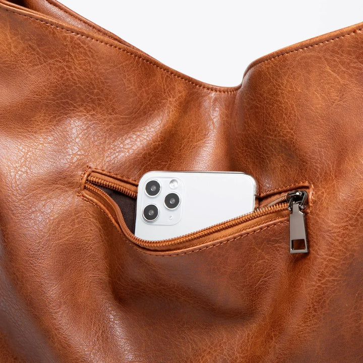 PRIS - Bolsa casual de cuero