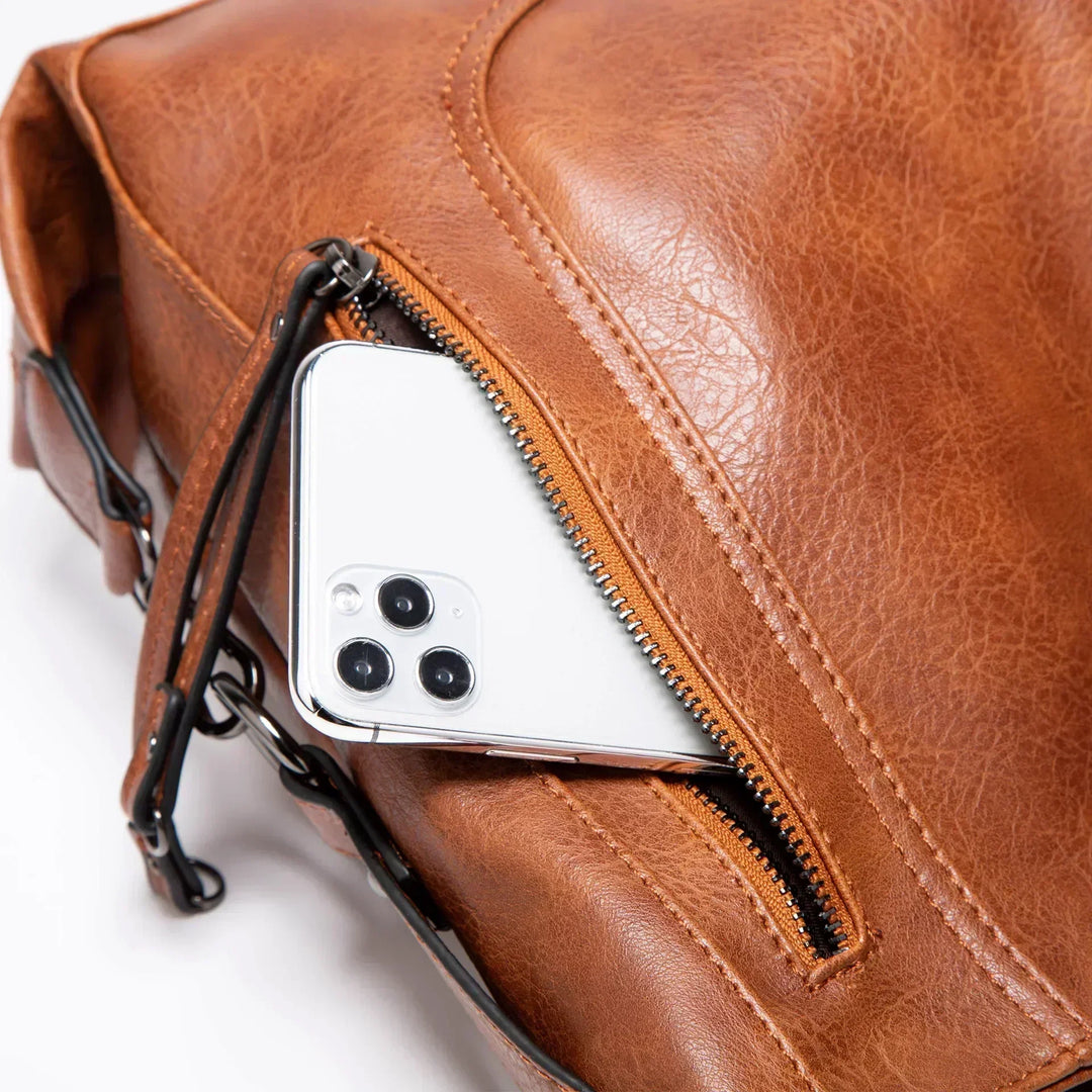 PRIS - Bolsa casual de cuero