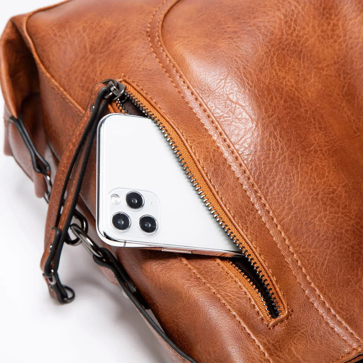 PRIS - Bolsa casual de cuero