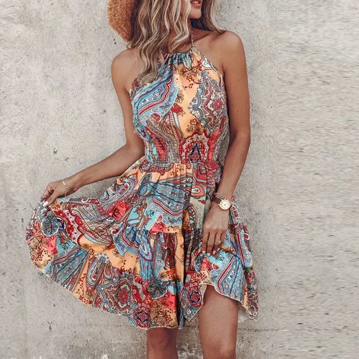 Angela - Vestido Halter Chic