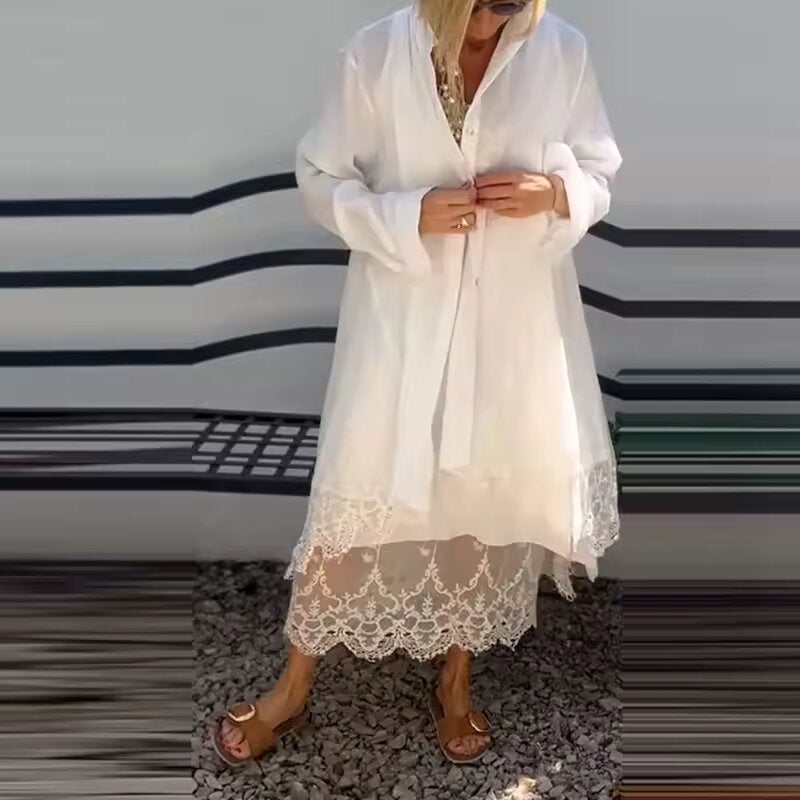 ALMERAY - ELEGANT LACE DRESS SET