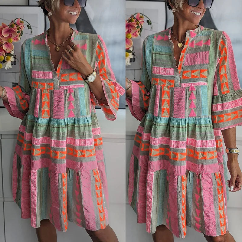 LIZ - VESTIDO ELEGANTE DE PRIMAVERA