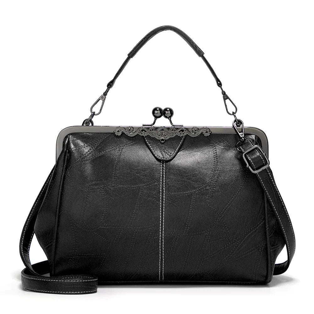 THERESA - BOLSA DE CUERO PREMIUM ARTESANAL