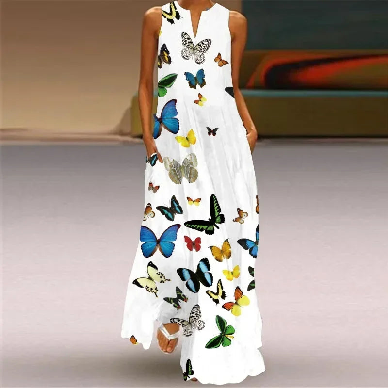 TEZZA - VESTIDO WILDFLOWER FLUTTER
