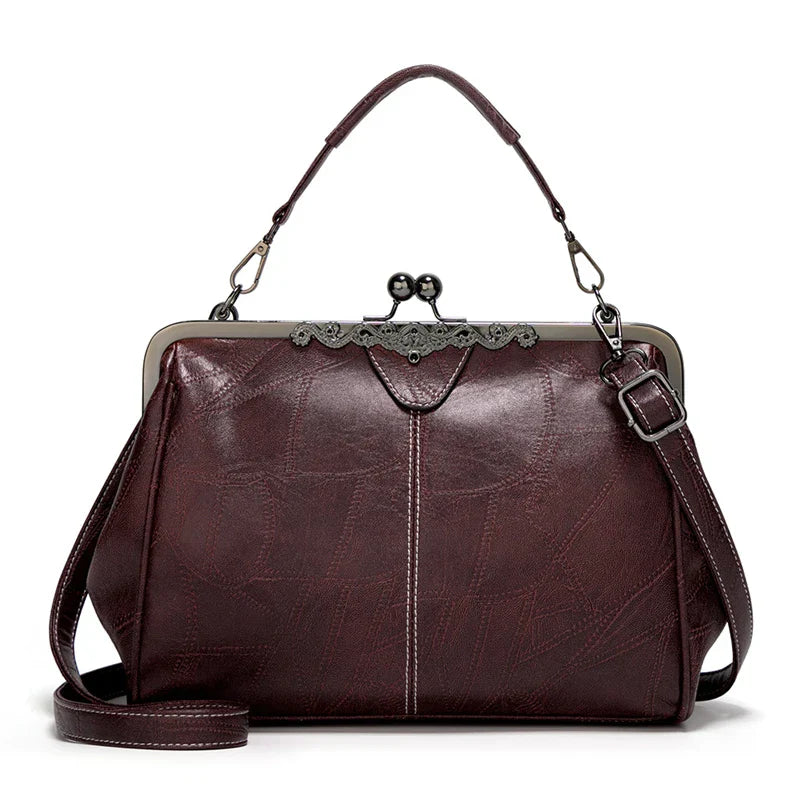 THERESA - BOLSA DE CUERO PREMIUM ARTESANAL