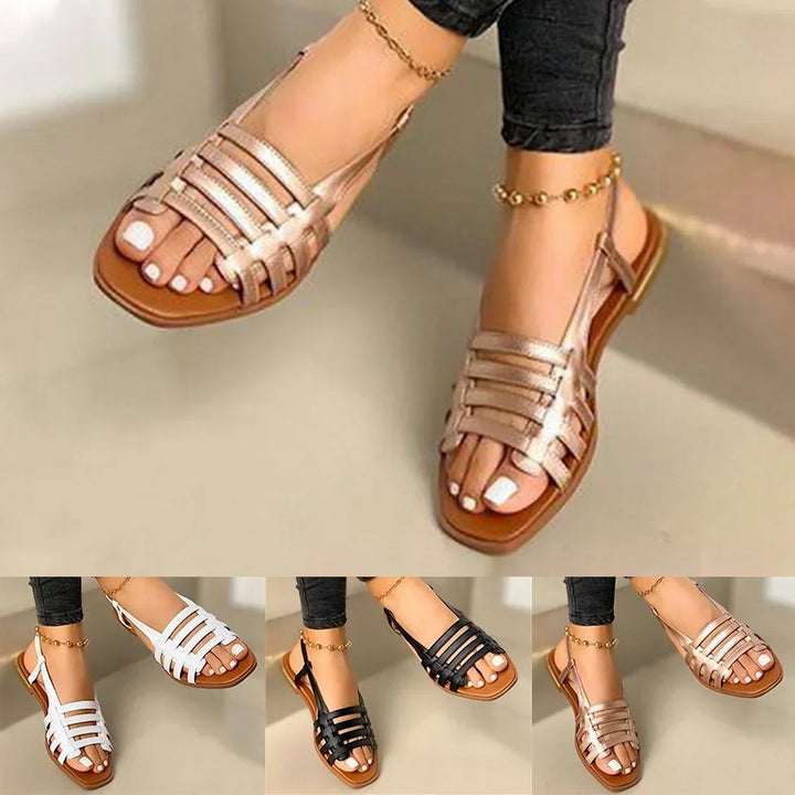 NIMFA - SANDALIAS GLADIADOR VENTILADAS