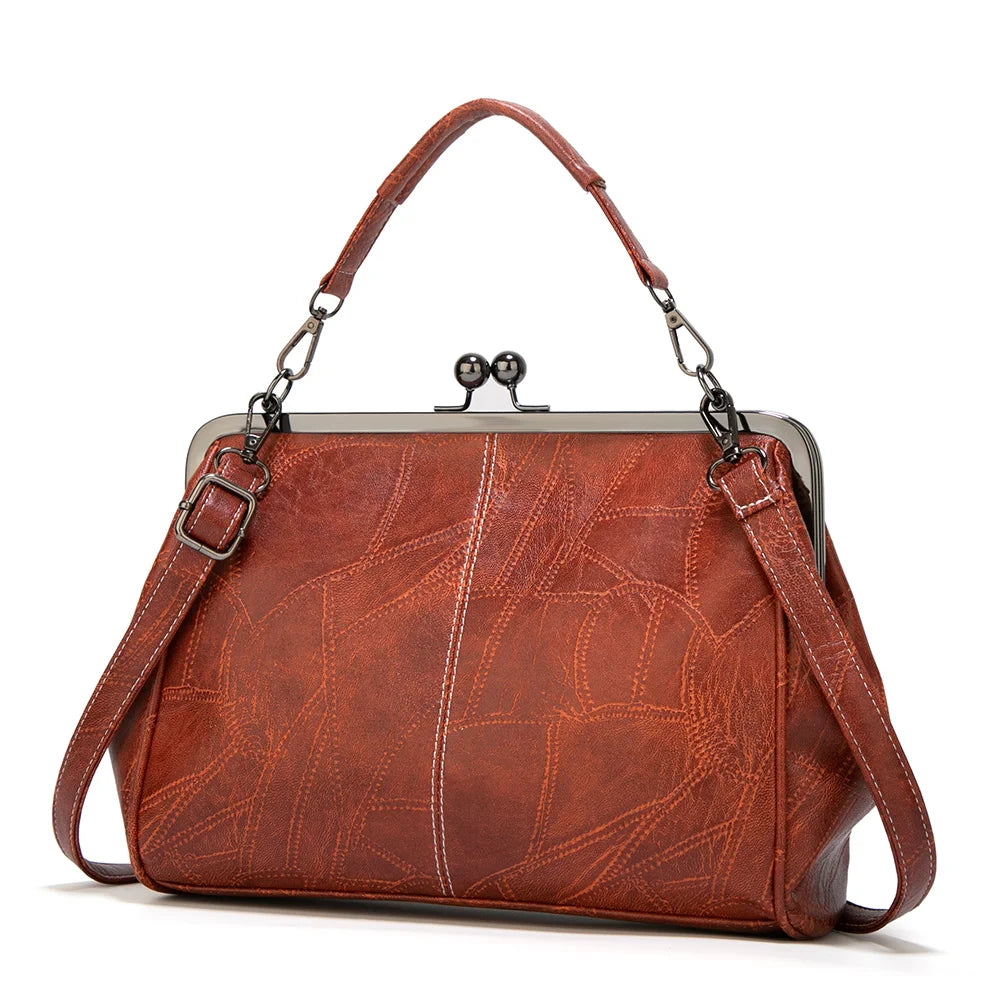 THERESA - BOLSA DE CUERO PREMIUM ARTESANAL