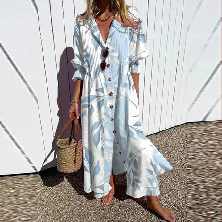 Trishia - Vestido Florido Vibrante