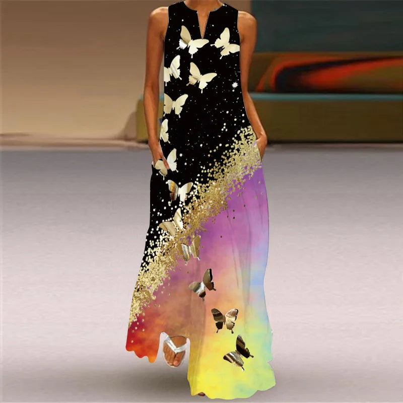 TEZZA - VESTIDO WILDFLOWER FLUTTER