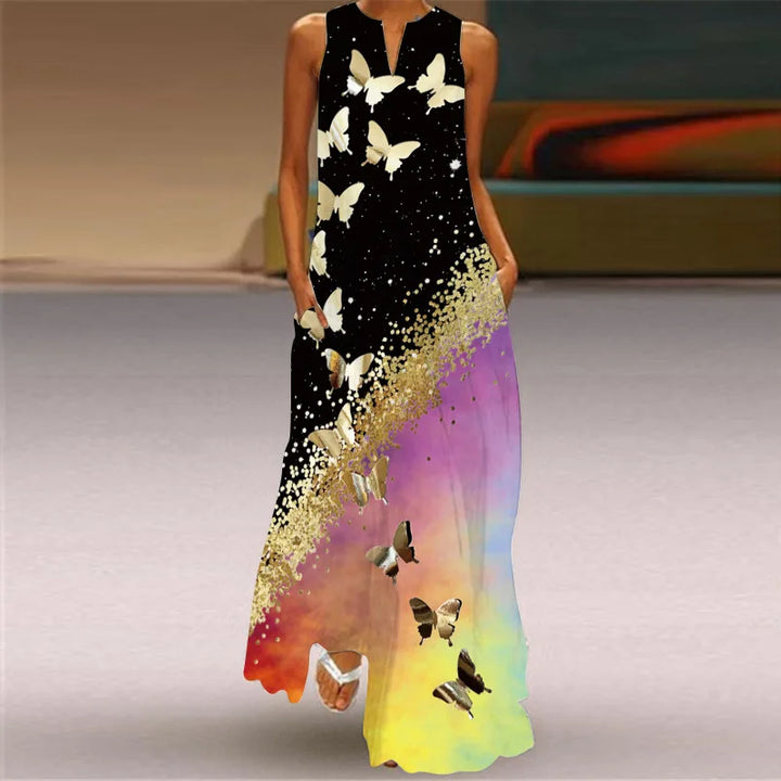 TEZZA - VESTIDO WILDFLOWER FLUTTER