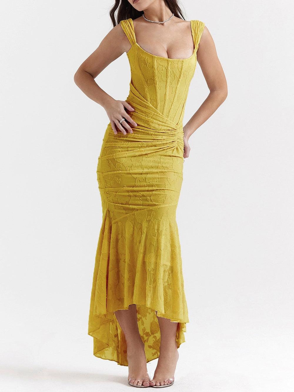 NYRA - VESTIDO MAXI JARDÍN EXUBERANTE