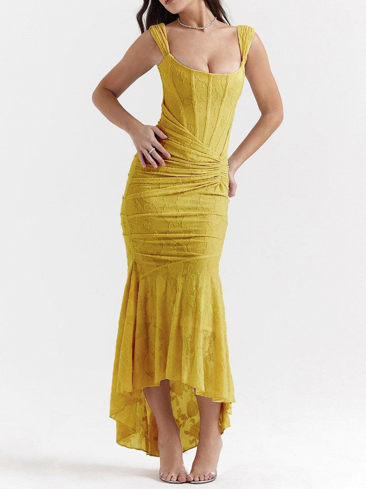 NYRA - VESTIDO MAXI JARDÍN EXUBERANTE
