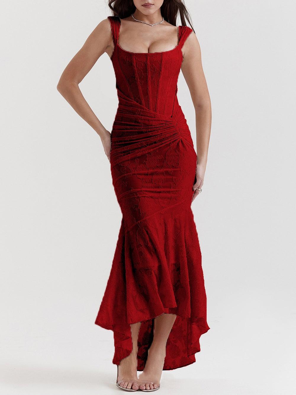 ROWAN - VESTIDO MAXI FLUIDO SKY BLOOM