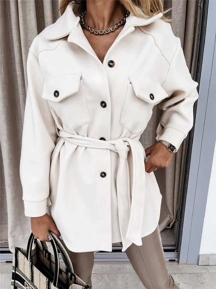 VESKA - CHAQUETA REFINADA DE AJUSTE RELAJADO