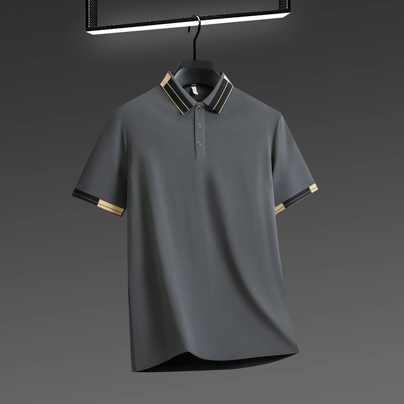 VALDEMOR - CAMISA POLO CLÁSICA CON BORDES EN CONTRASTE