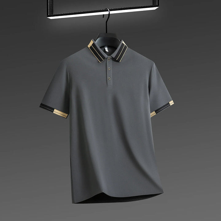 VALDEMOR - CAMISA POLO CLÁSICA CON BORDES EN CONTRASTE