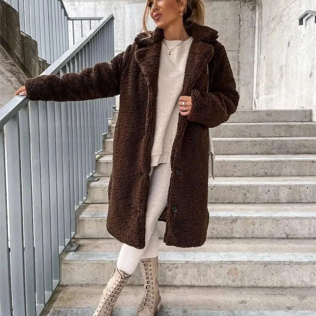 CARALINE - ABRIGO DE FORRO POLAR FROST