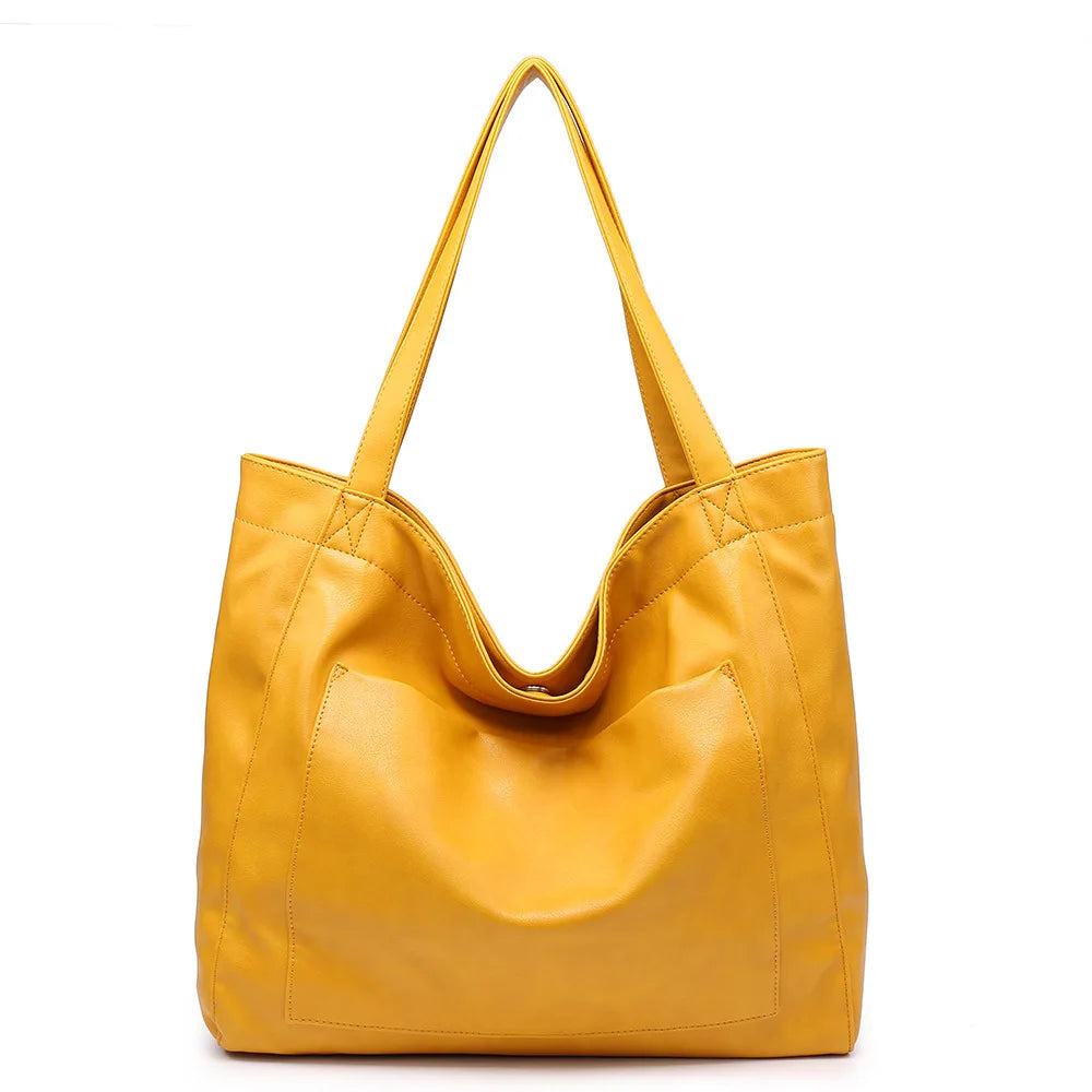 SHAY - BOLSA DE HOMBRO DE CUERO DE LUJO