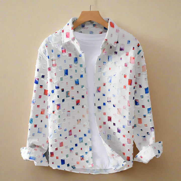TAMMY - CAMISA CON ESTAMPADO SOFISTICADO