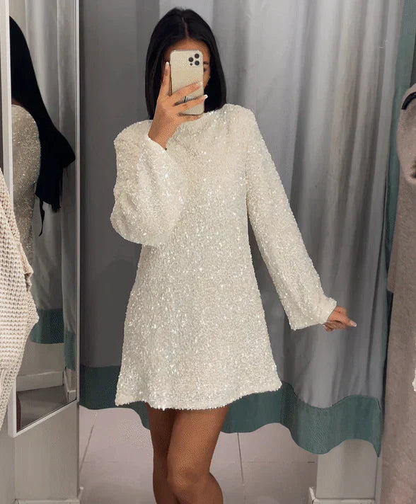 VANNAH - VESTIDO ELEGANTE CON LAZO