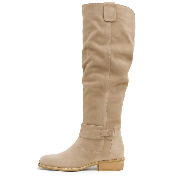 UNA – BOTINES ELEGANTES DE GAMUZA