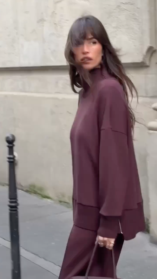 KIMBERLY - CONJUNTO DE SUDADERA CON CREMALLERA Y PANTALONES DE DESCANSO