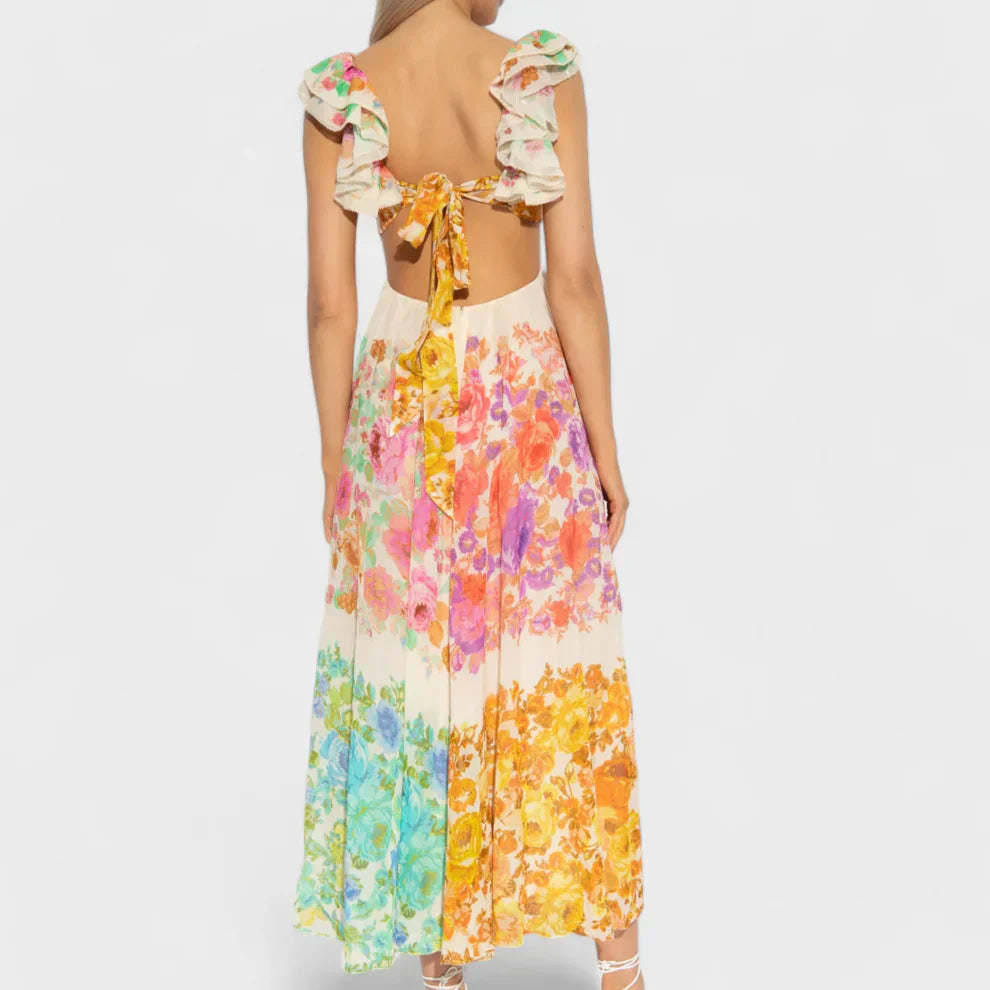 GLADYS - VESTIDO ÍCONO DE MODA FLORAL