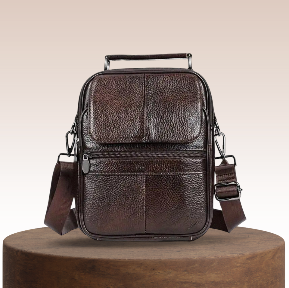 Jasper | Bolsa Mensajera de Cuero para Hombro para Hombre