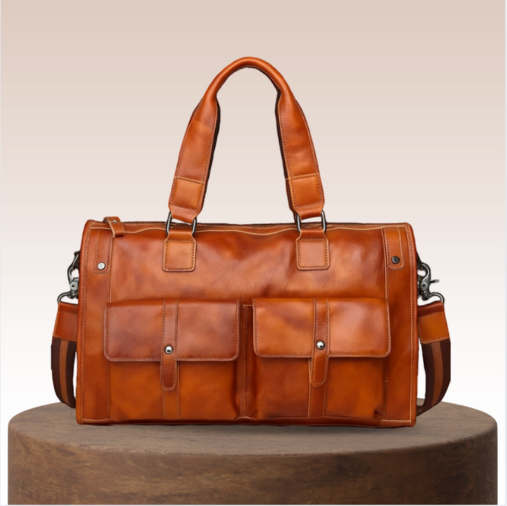 Hawthorne | Bolsa de viaje de cuero sobredimensionada