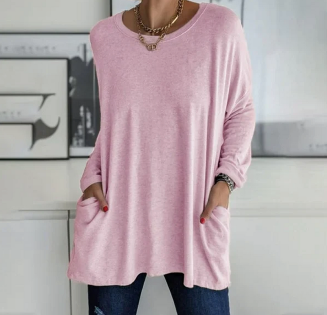 CARMEN – BLUSA DE COBERTURA COMPLETA PARA COMODIDAD DIARIA