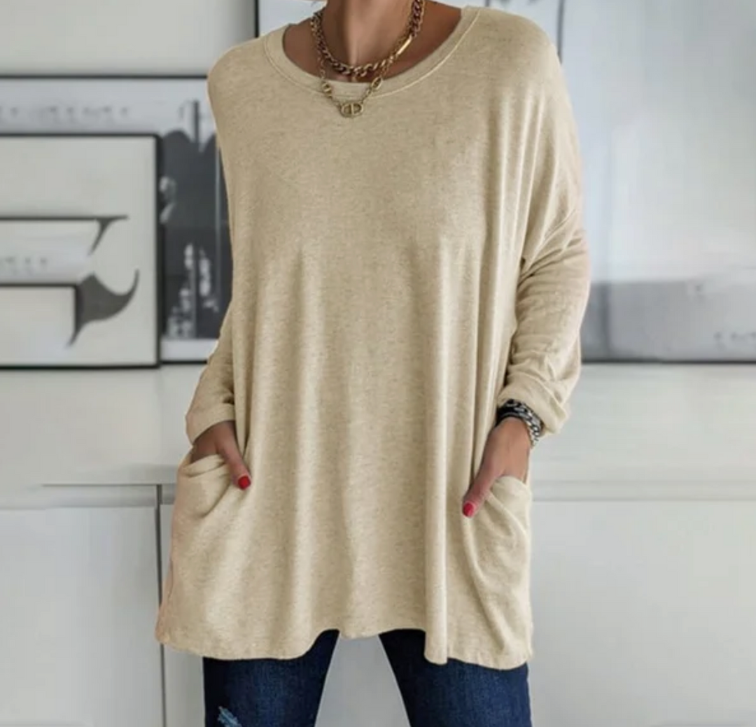 CARMEN – BLUSA DE COBERTURA COMPLETA PARA COMODIDAD DIARIA