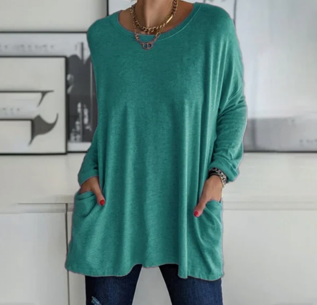 CARMEN – BLUSA DE COBERTURA COMPLETA PARA COMODIDAD DIARIA