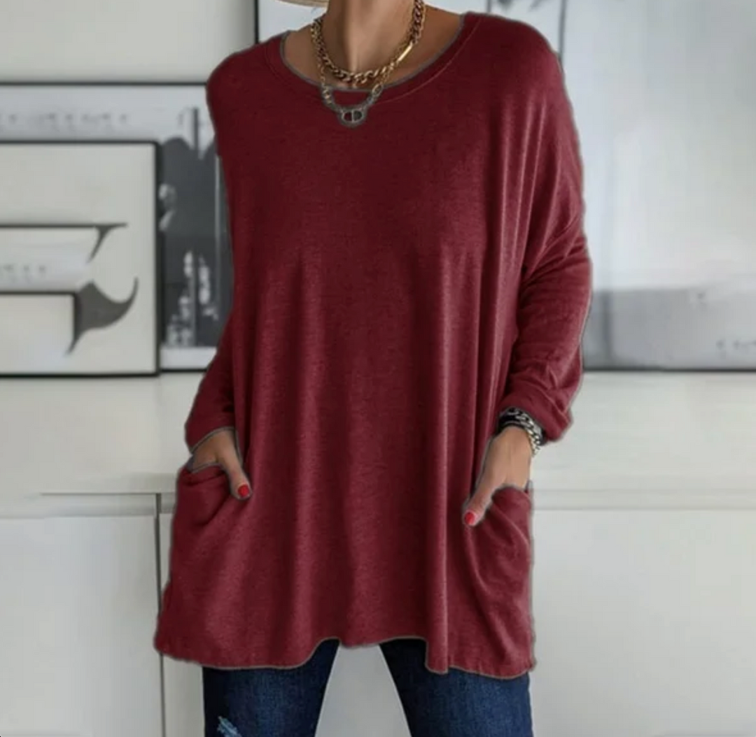 CARMEN – BLUSA DE COBERTURA COMPLETA PARA COMODIDAD DIARIA